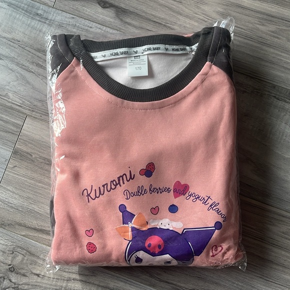 Sanrio Anime Kawaii Cinnamon Roll Kuromi sweatshirt for Big kid NEW - Picture 6 of 6
